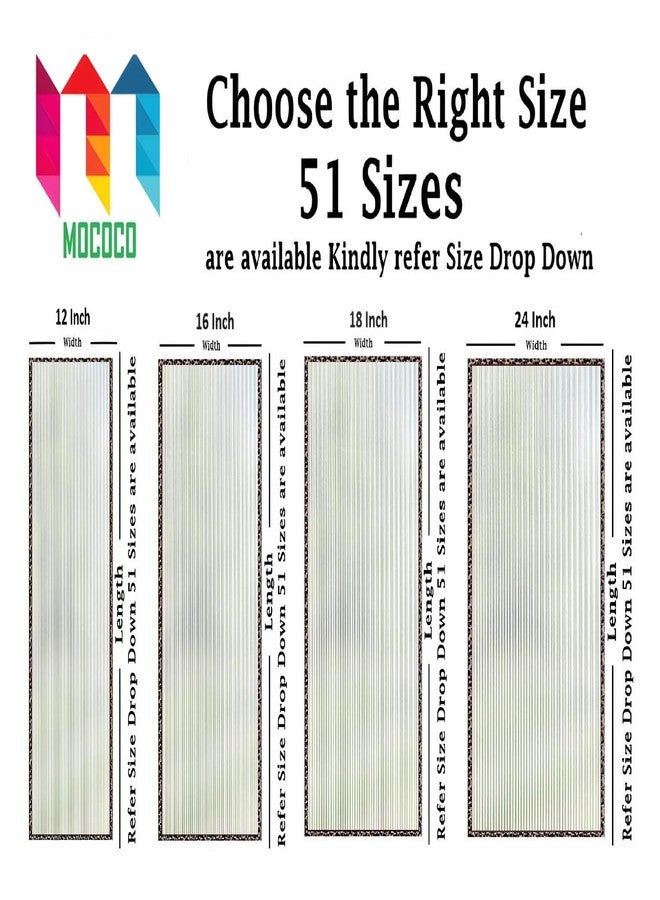 MOCOCO فيلم MOCOCO الفاخر من الفينيل لحماية الخصوصية، مُلوّن ومُضلّع، للزجاج (16 × 96 بوصة) - ملصق ورق جدران مُثلّج ذاتي اللصق، ورقة معتمة لتغطية الزجاج، النوافذ، الأبواب، المكاتب، المنازل. | مضاد للأشعة فوق البنفسجية. مُضلّع ثلاثي الأبعاد - Image 2